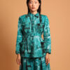 Jupe courte et chic en lin, jupe originale et chic
