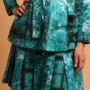 Jupe courte et chic en lin, jupe originale et chic