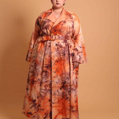 Trench grande taille et fluide pour femme - Vedova Nera
