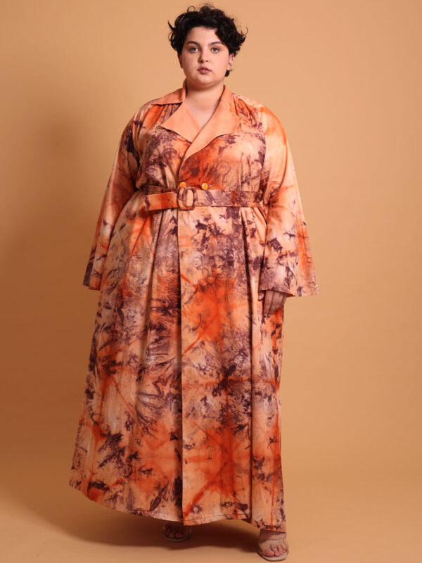 Trench grande taille et fluide pour femme - Vedova Nera