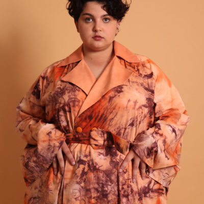 Trench grande taille et fluide pour femme - Vedova Nera