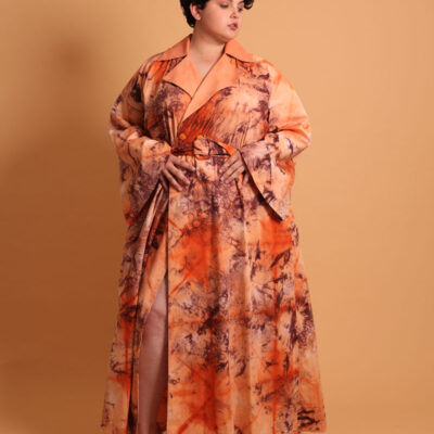 Trench grande taille et fluide pour femme - Vedova Nera