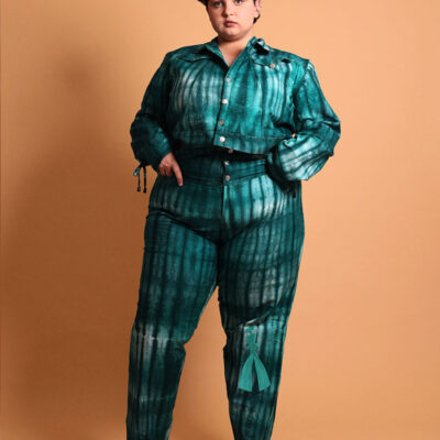 Jeans regular droit taille haute pour femme grande taille - Kroskel et son pantalon jean luxe grande taille pour femme