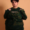 T-shirt épais original et élégant pour femme grande taille - Kroskel et son ensemble grande taille luxe pour femme