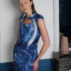 Robe tie dye teintée mi-longue - Annabella