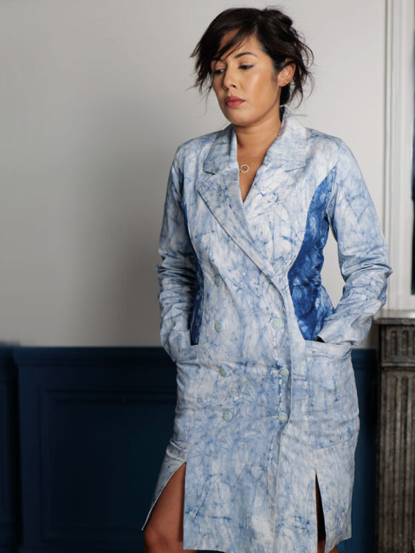 Robe blazer femme à coupe croisée - Anapola