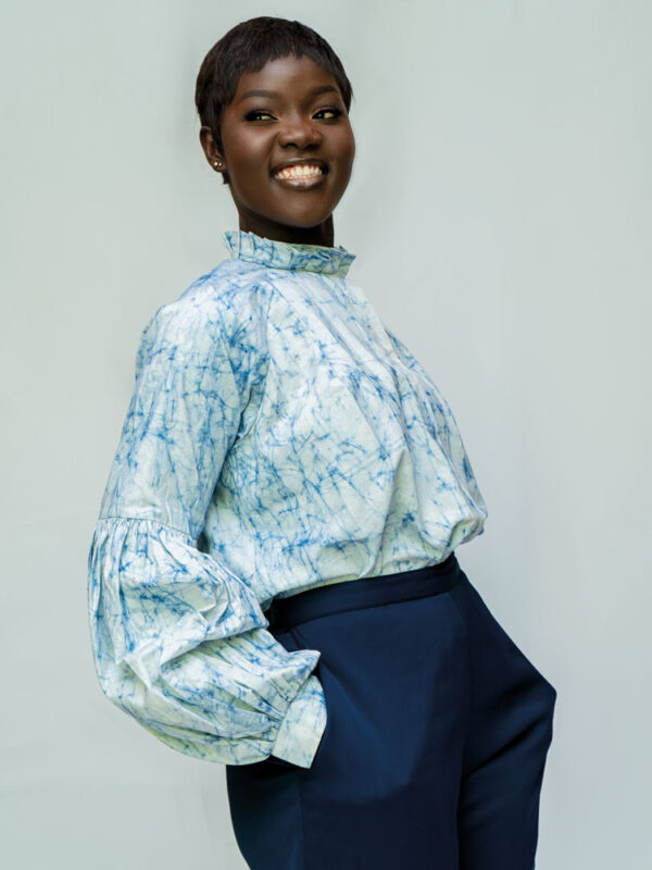 Chemise tie and dye batik - Orné