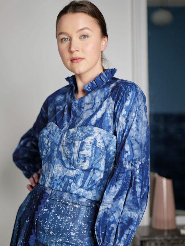Chemise originale femme - chemise motifs - Orné