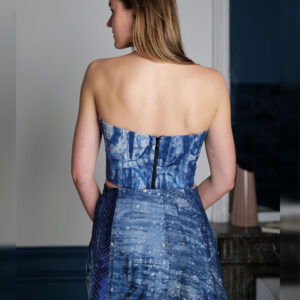 Bustier top sans bretelles - Le bustier teintée Entité