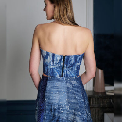 Bustier top sans bretelles - Le bustier teintée Entité