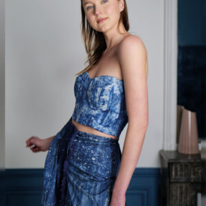 Bustier top sans bretelles - Le bustier teintée Entité