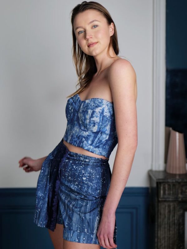 Bustier top sans bretelles - Le bustier teintée Entité