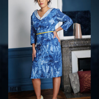 Robe classe manches 3/4 - Ijou