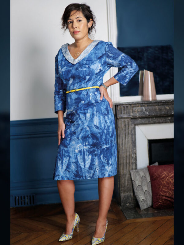 Robe classe manches 3/4 - Ijou