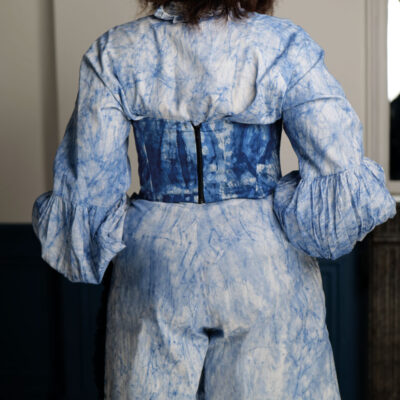 Pantacourt femme à taille haute - Dina
