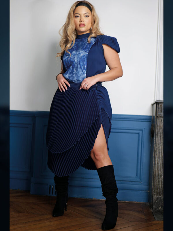Jupe asymétrique pour femme - Sarah