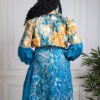 Jupe asymétrique volubilis Kroskel - Collection printemps été