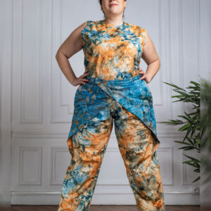 Pantalon droit teinté et fluide - Volvel