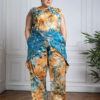 Pantalon droit teinté et fluide - Volvel