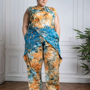 Pantalon droit teinté et fluide - Volvel