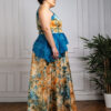 Robe longue teintée pour femme - Aradra