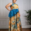 Robe longue teintée pour femme - Aradra