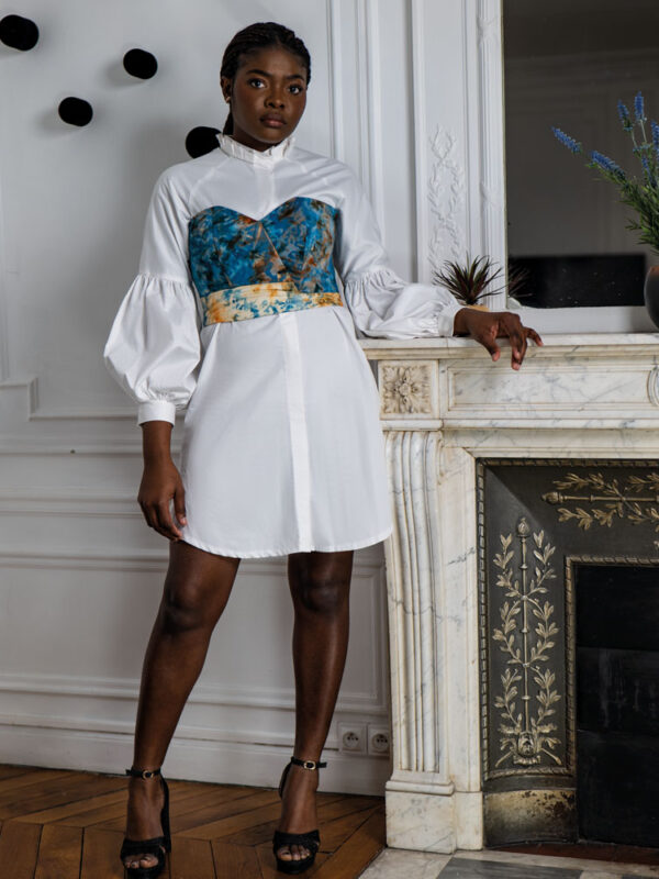 Bustier top court pour femme - Voldès