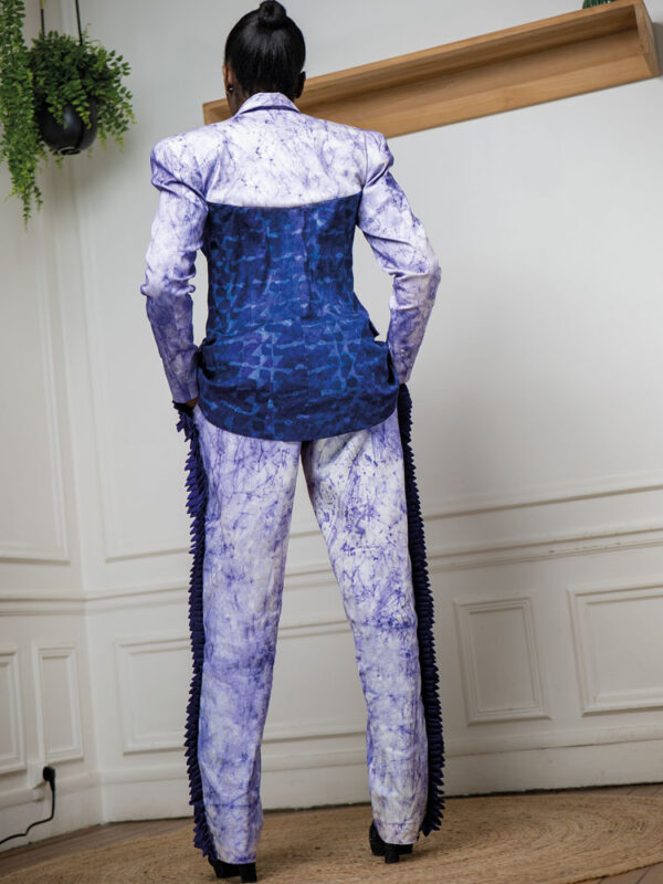 Pantalon batik indigo Kroskel x Paola Audrey