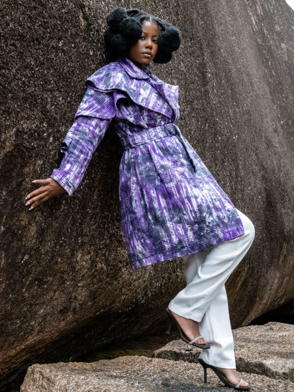 Manteau création artistique - Djii