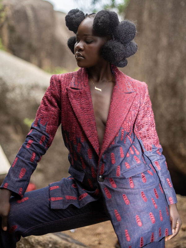 Veste tailleur en Jean pour Femme - Terreur