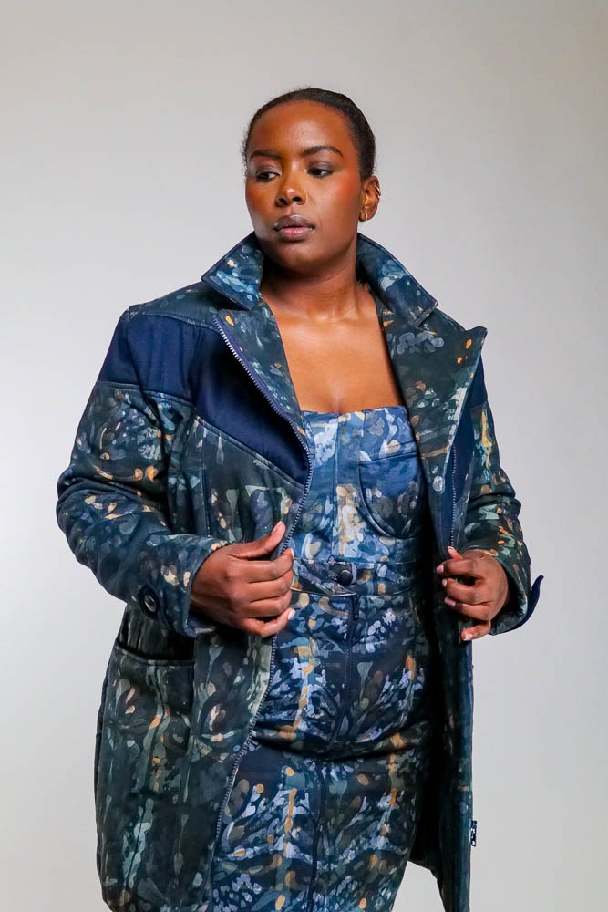 Manteau mi-long Kroskel