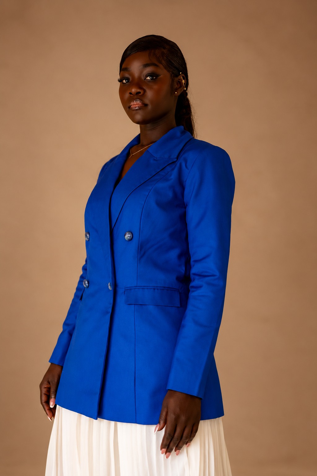 Veste Smoking Kroskel — Bleu Roi – Image 1