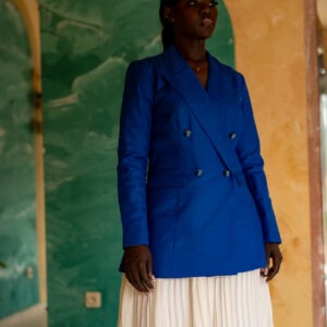 Veste Smoking Kroskel — Bleu Roi - Thumbnail Image 5